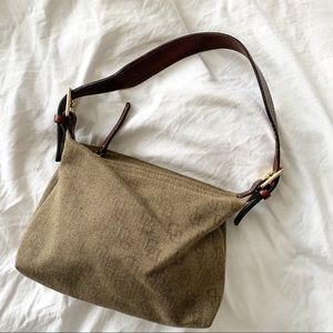 Vintage Dooney & Bourke Canvas Handbag